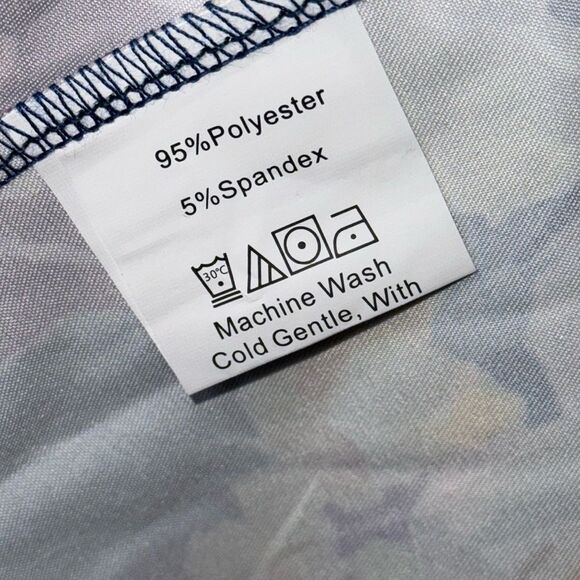 Dalia MacPhee Dress Large Black Pink Floral Button-Front Long Sleeve midi Size S - Picture 6 of 14